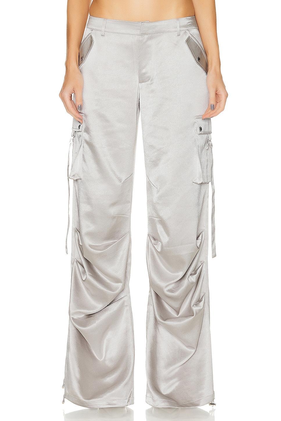 Womens Lai Satin Cargo Pants Product Image