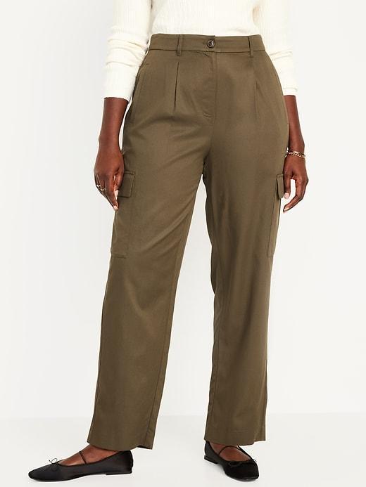 Extra High-Waisted Taylor Cargo Pants Product Image