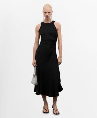 Women's Draped Detail Midi-Dress Product Image