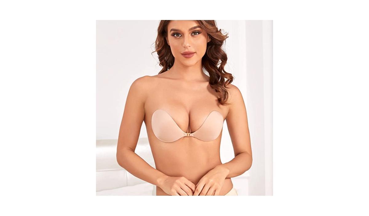 Risque Womens Adhesive Bra A - Strapless - 1ct - Beige Product Image