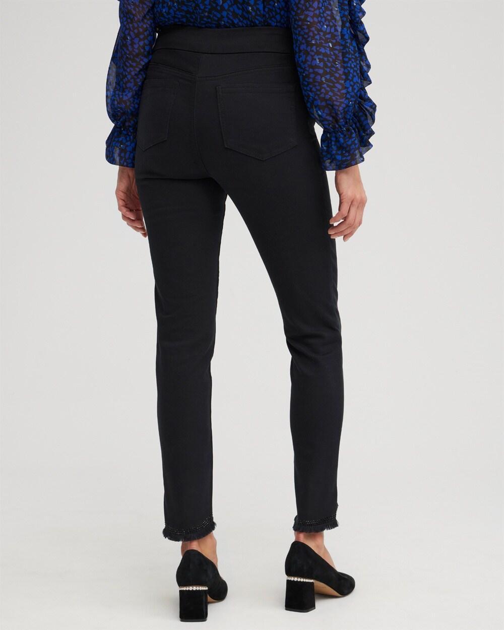 Embellished Tulip Hem Pull-on Jeggings Product Image