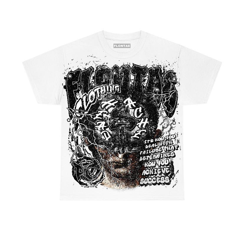 White Thunder 4s Flontae T-Shirt Headstorm Graphic Product Image