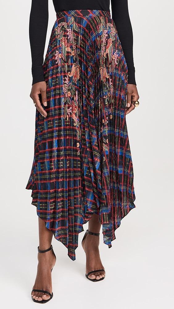 Saloni Zuri Pleat Skirt | Shopbop product image