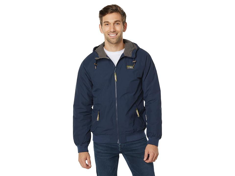 L.L.Bean Mens Insulated 3-Season Bomber Hooded Jacket , Medium - Mens Ski Outerwear at Academy Sports Product Image