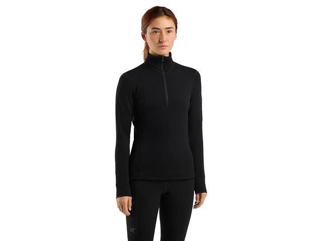 Arc'teryx Rho Heavyweight Zip Neck Women's Clothing Product Image