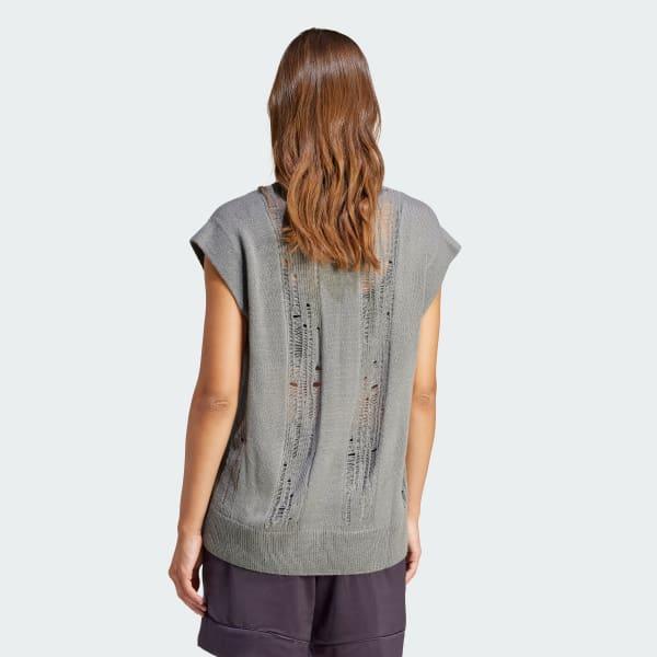 Distressed Knit Vest product image