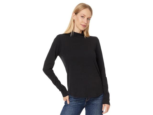 Lilla P Long Sleeve Mock Neck Tee Women's Clothing Product Image