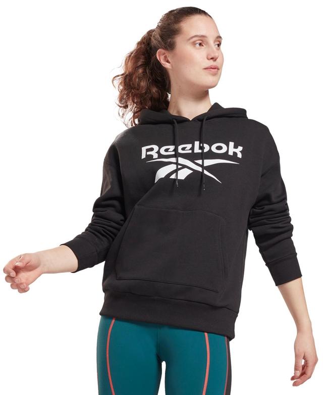 Reebok Womens Big Logo Fleece Hoodie Product Image