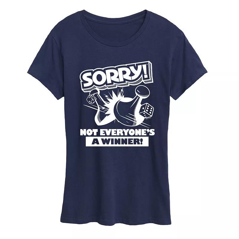 Womens Sorry Not Everyones A Winner Graphic Tee by Hasbro Product Image