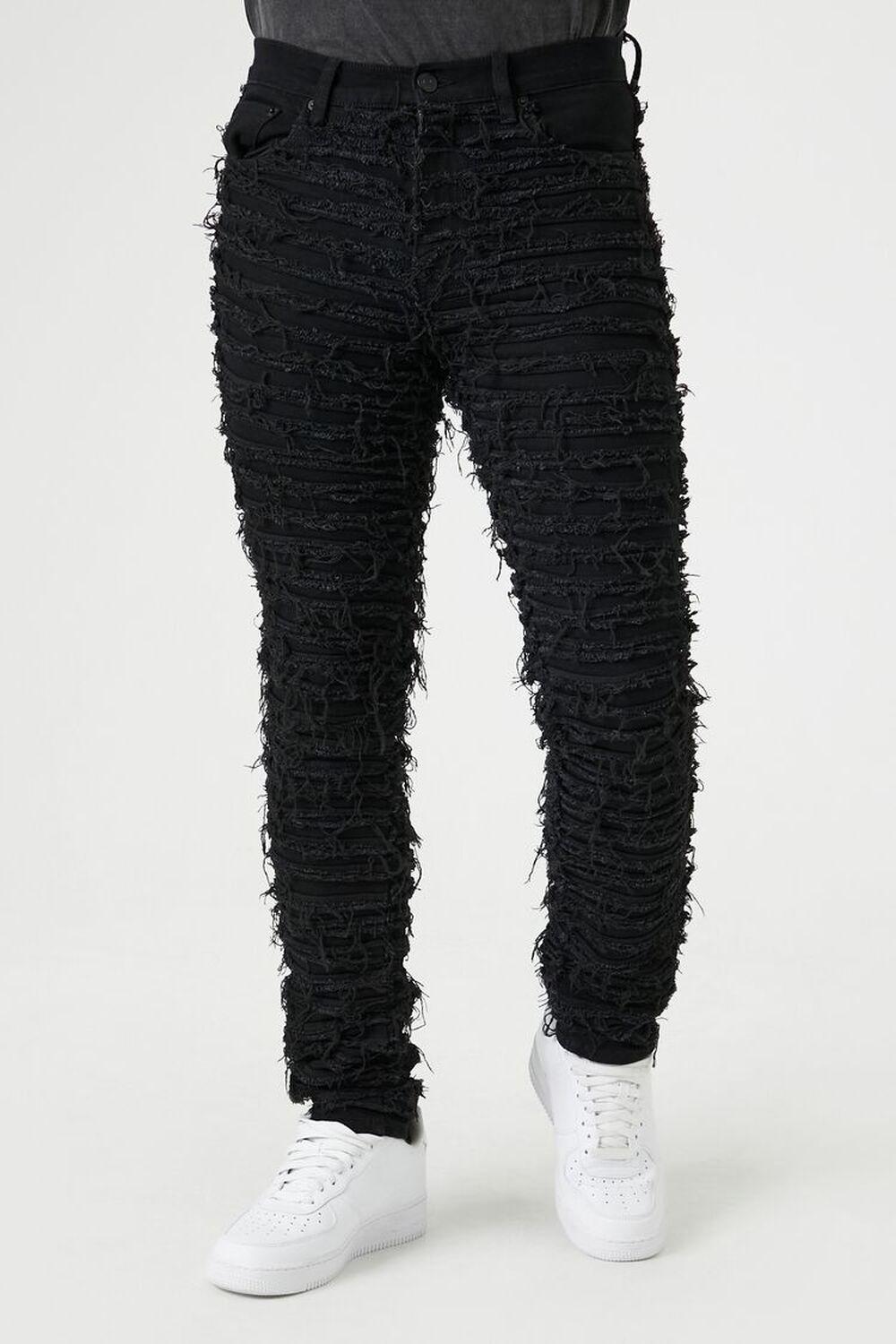 Frayed Mid-Rise Skinny Jeans | Forever 21 Product Image