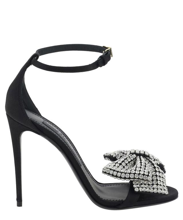 DOLCE & GABBANA Heeled Sandals In Black Product Image