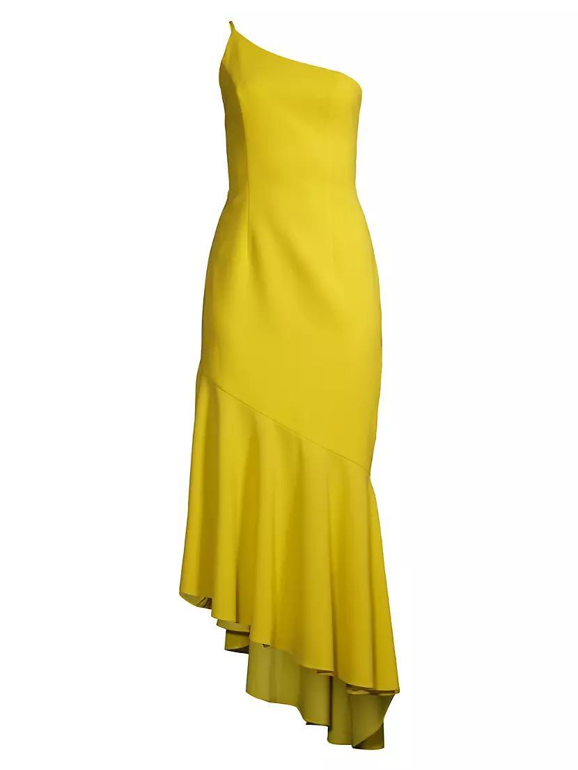 Asymmetric One-Shoulder Maxi Dress Product Image