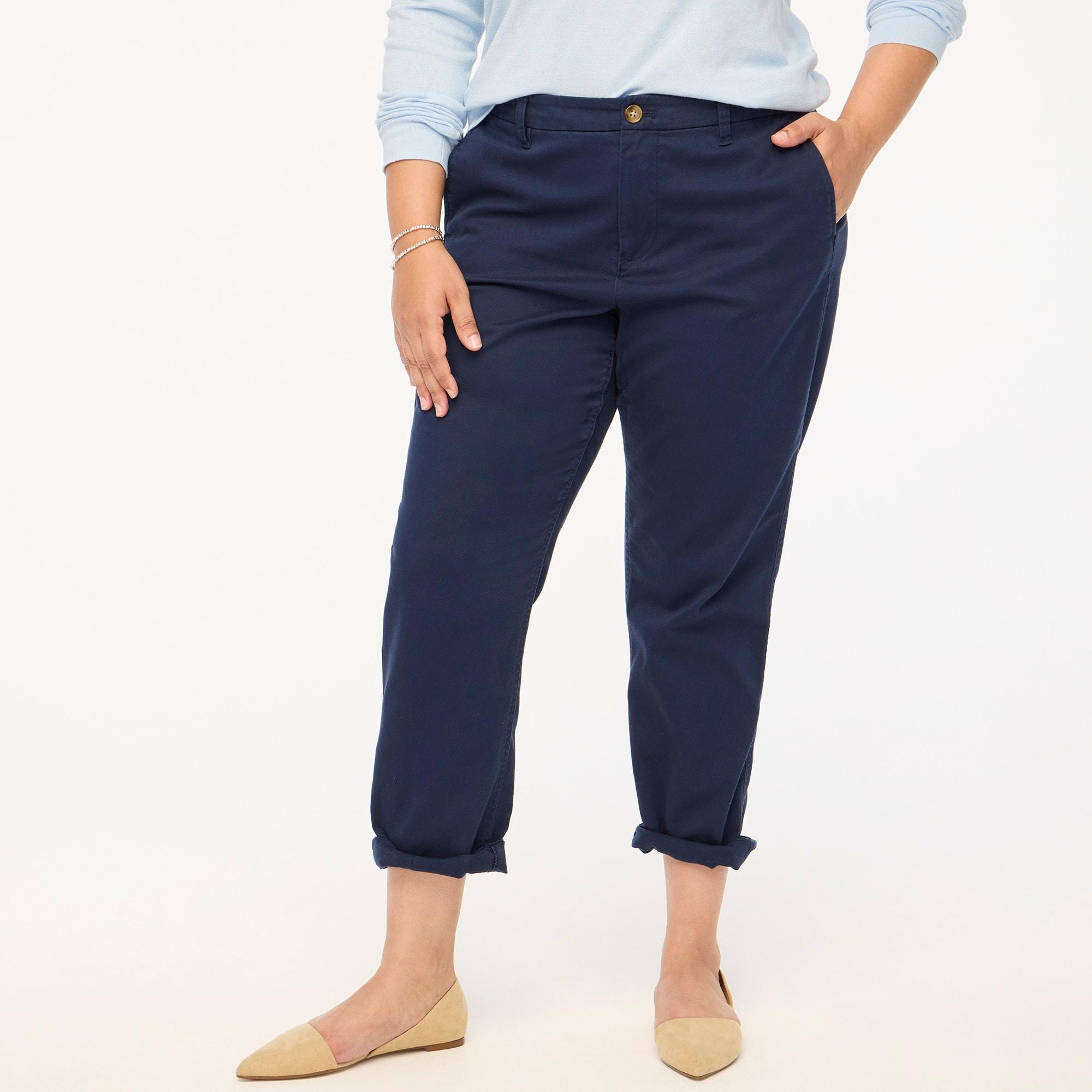 High-rise girlfriend chino pant Product Image