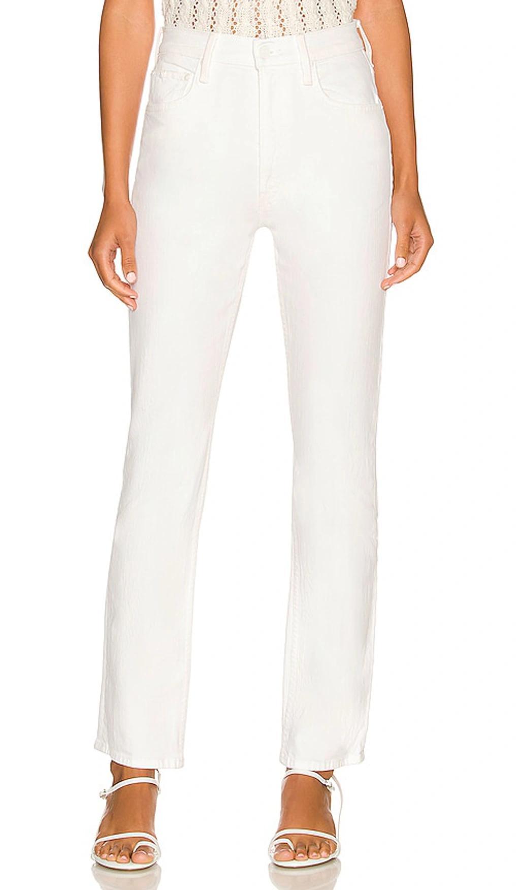 The High Waisted Rider Ankle Jeans In Totally Innocent Product Image