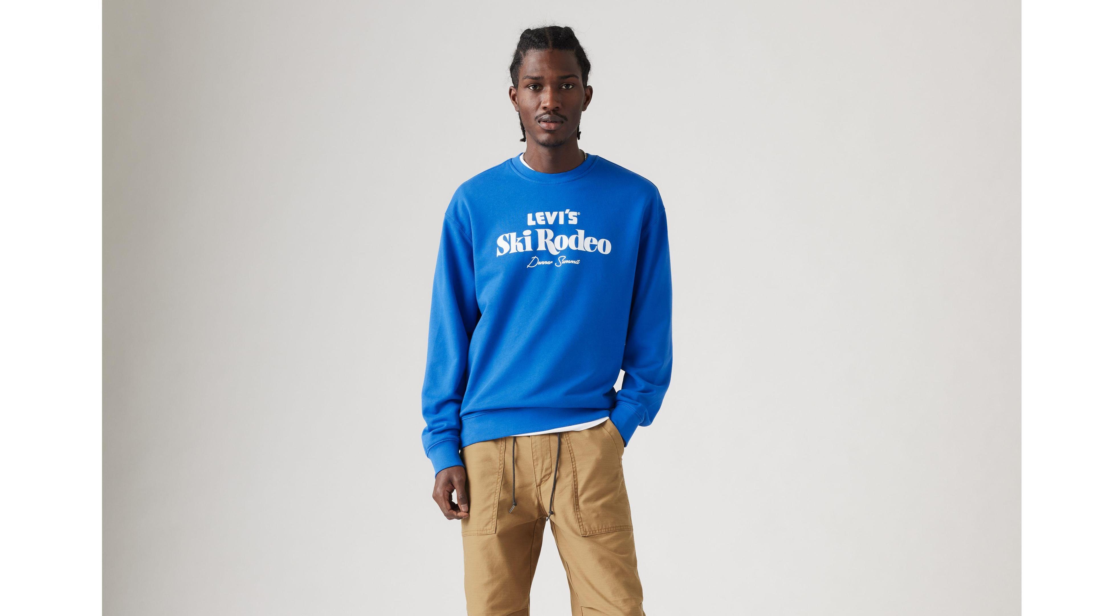 Relaxed Graphic Crewneck Sweatshirt Product Image