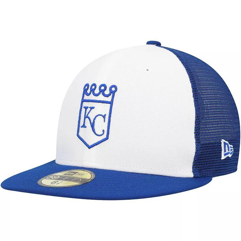 Mens New Era Royal Kansas City Royals 2023 On-Field Batting Practice 59FIFTY Fitted Hat Product Image