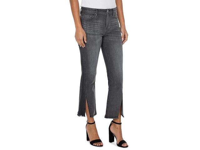 Liverpool Los Angeles Hannah Cropped Flared Jeans in Morel Product Image