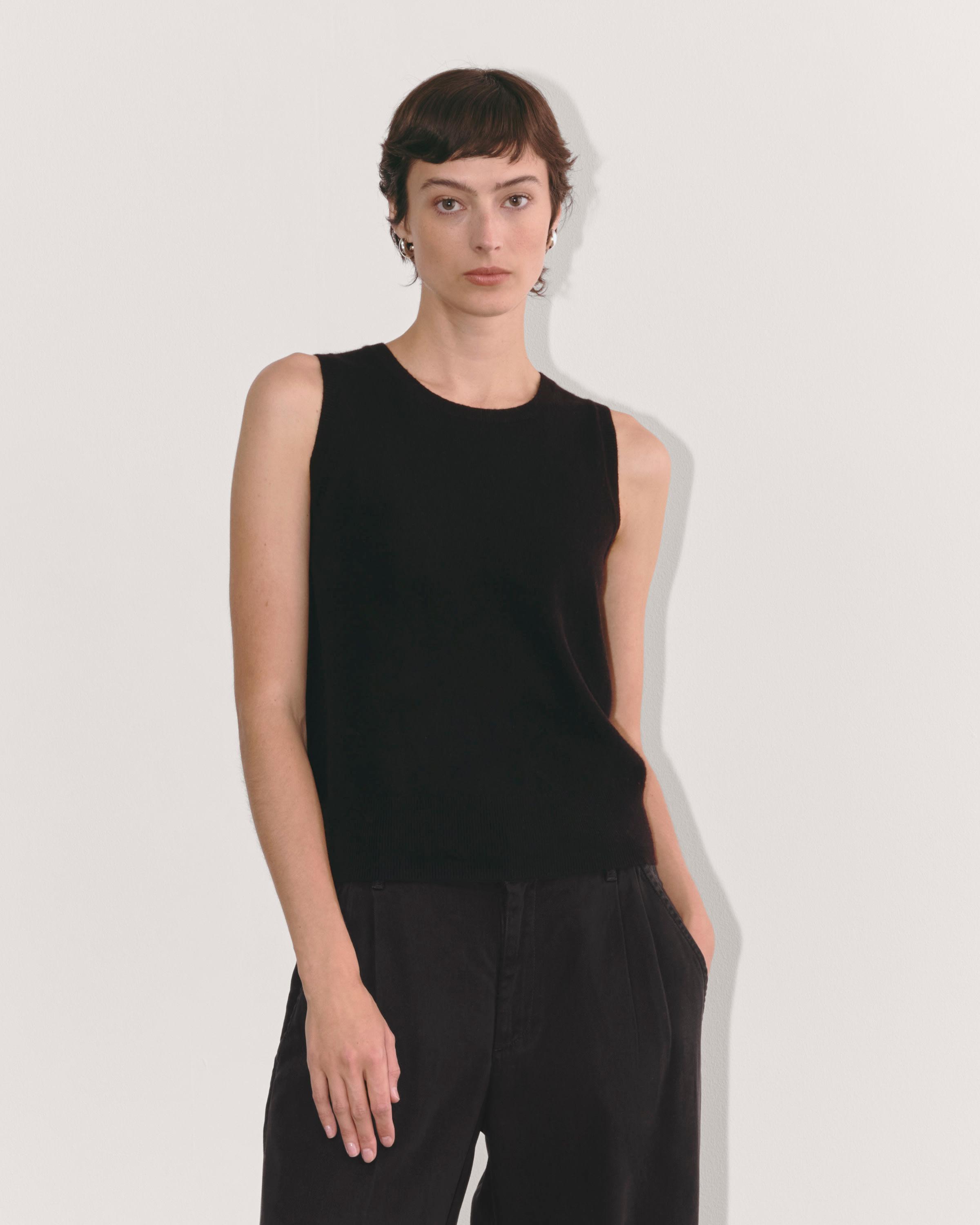 The Classic Tank in Cashmere Product Image