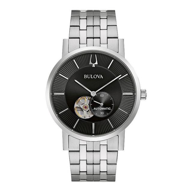 Bulova Mens Automatic Stainless Steel Watch - 96A239 Silver Product Image