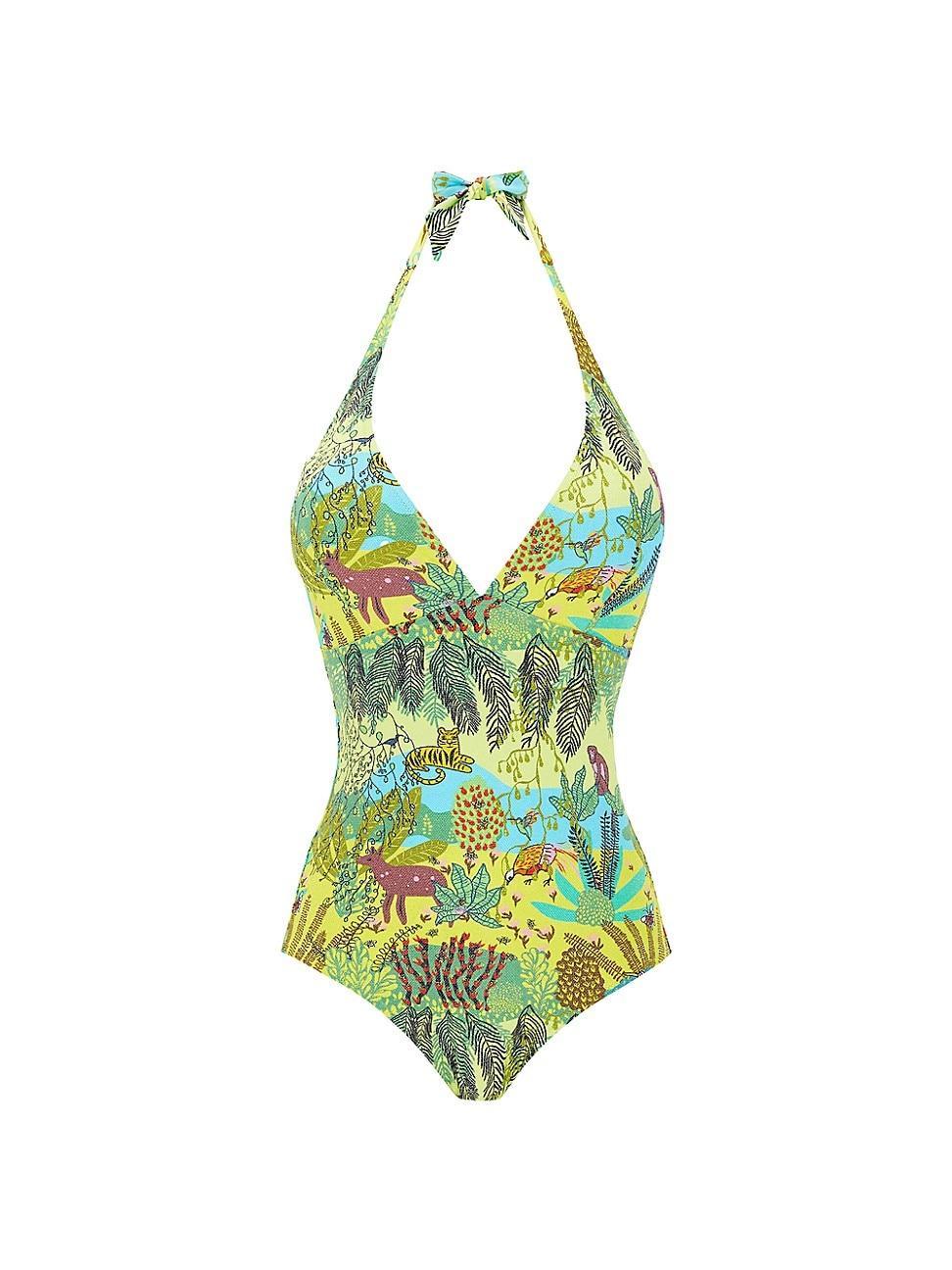 Womens Jungle Rousseau One-Piece Swimsuit Product Image