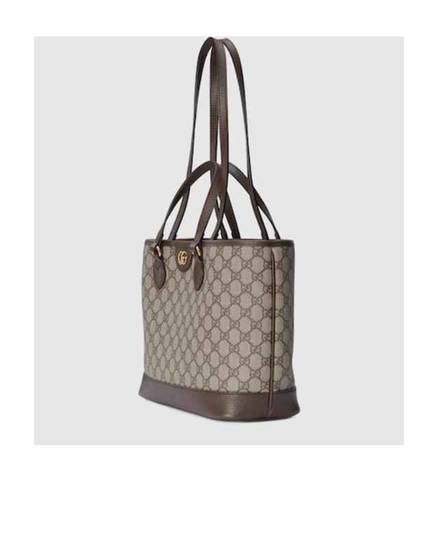 GUCCI Ophidia Gg Mini Tote Bag In Nude & Neutrals Product Image