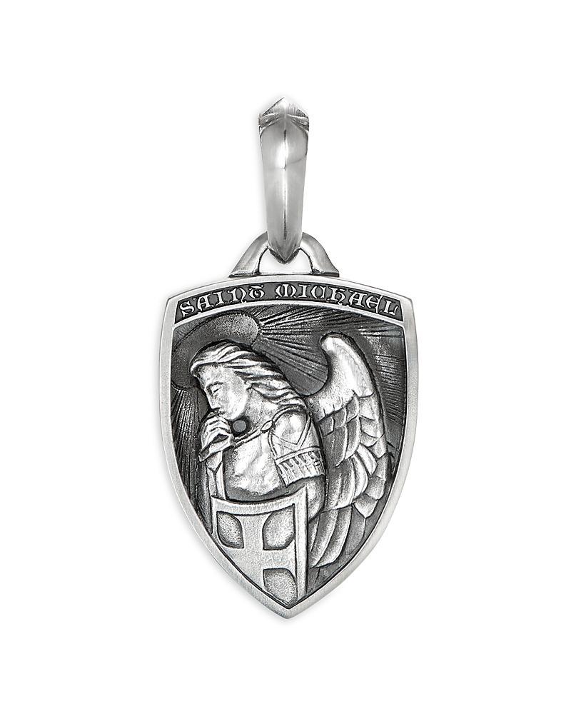 David Yurman Mens St. Michael Amulet in Sterling Silver, 26mm Product Image