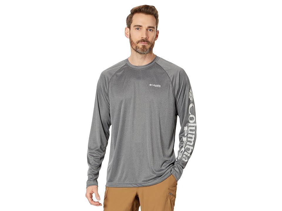 Columbia Men's PFG Terminal Tackle Heather Long Sleeve Shirt- Product Image