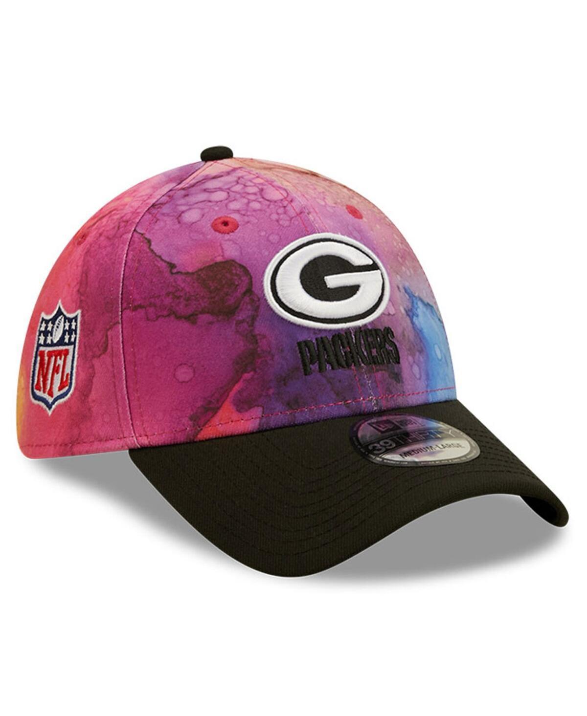 Mens New Era Pink Green Bay Packers 2022 Nfl Crucial Catch 39Thirty Flex Hat - Pink Product Image