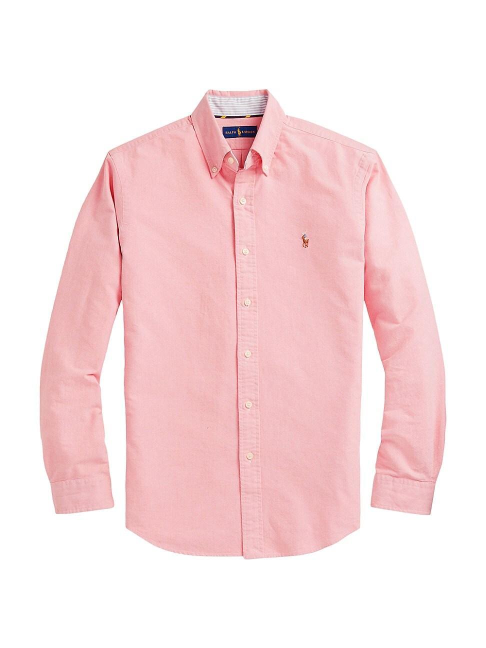 Mens Cotton Oxford Shirt Product Image