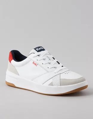 Keds The Court Leather Lace-Up Sneaker Product Image