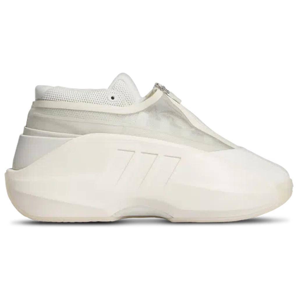 adidas Mens adidas Crazy IIInfinity - Mens Basketball Shoes White/Grey/Grey Product Image