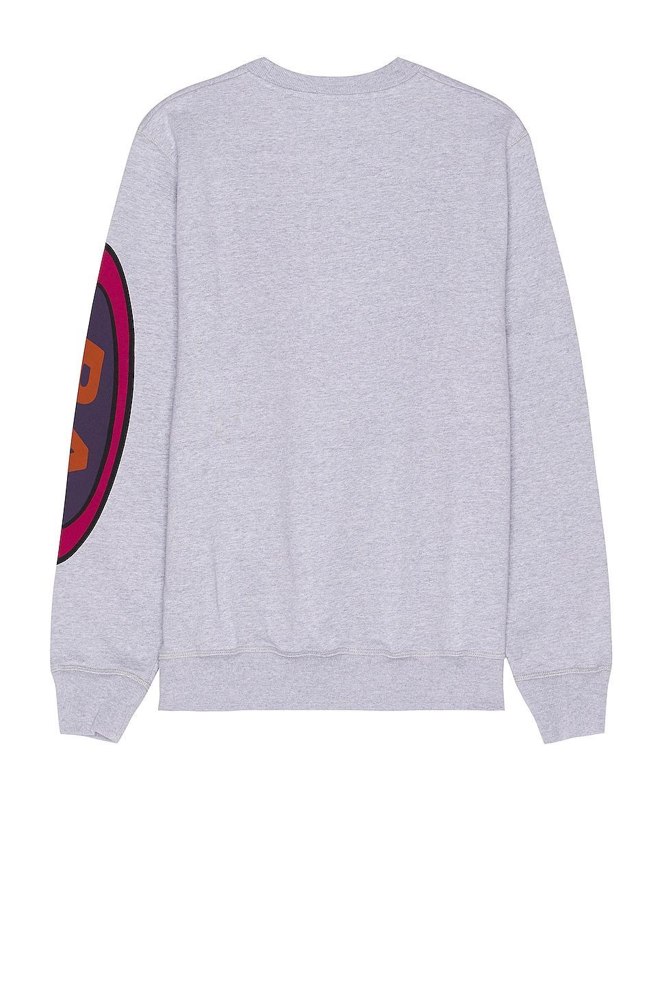 By Parra Loudness Crewneck in Heather Grey - Grey. Size L (also in ). Product Image