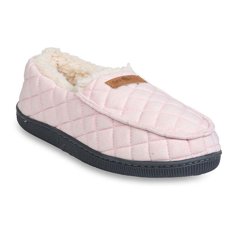 GaaHuu Quilted Jersey Womens Moccasin Slippers Product Image