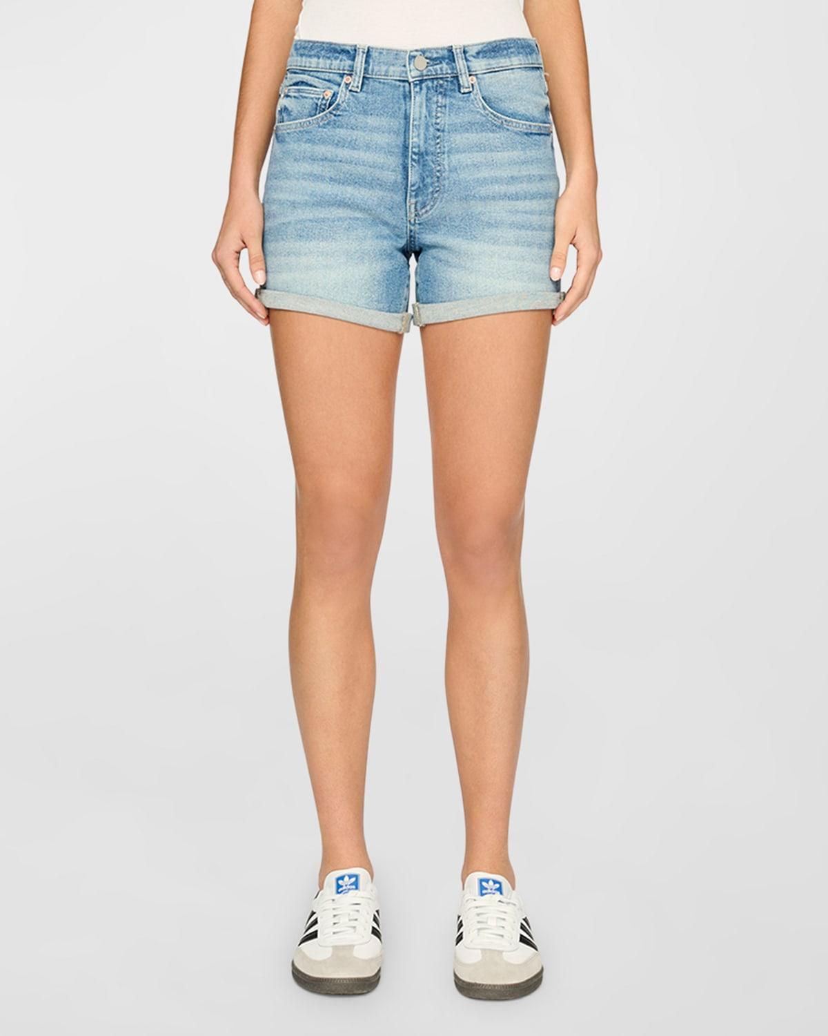 DL1961 Zoie Relaxed Shorts in Light Springday Product Image