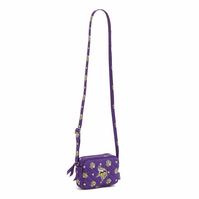 Vera Bradley NFL RFID Small Stadium Crossbody Bag Women in Minnesota Vikings Bandana Product Image