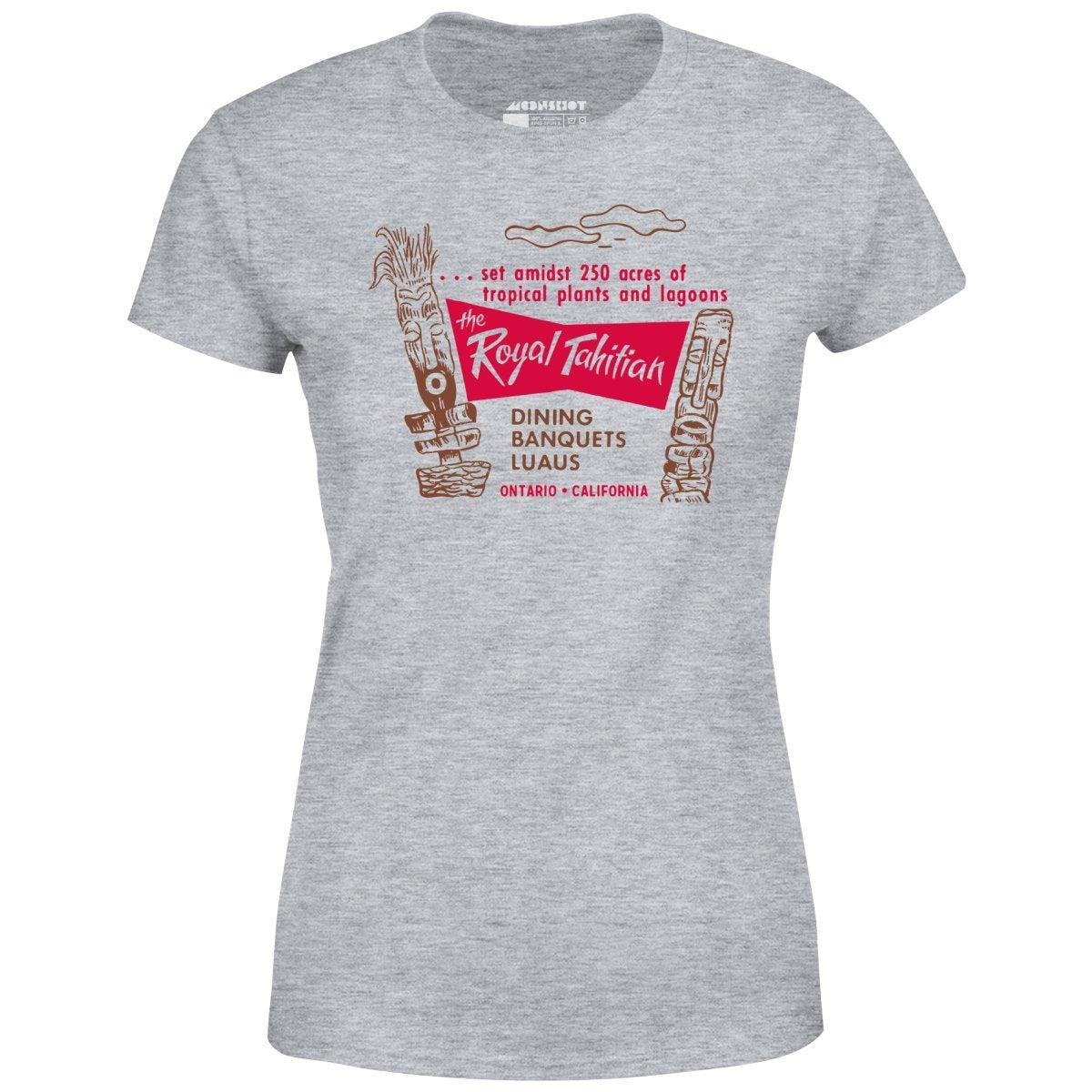 Royal Tahitian - Ontario, CA - Vintage Tiki Bar - Women's T-Shirt Female Product Image