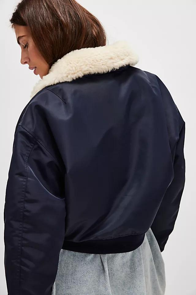 RE/DONE Shrunken Bomber Jacket Product Image