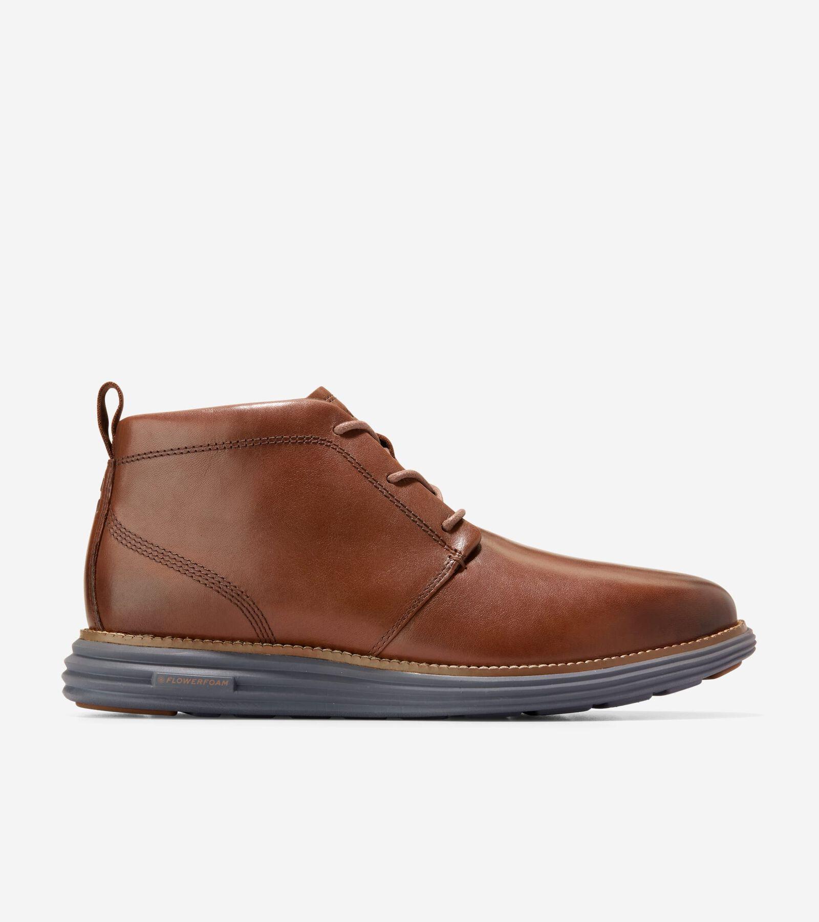 Cole Haan Mens riginal Grand Remastered Chukka Boots Waterproof - Brown Size 9.5 Product Image