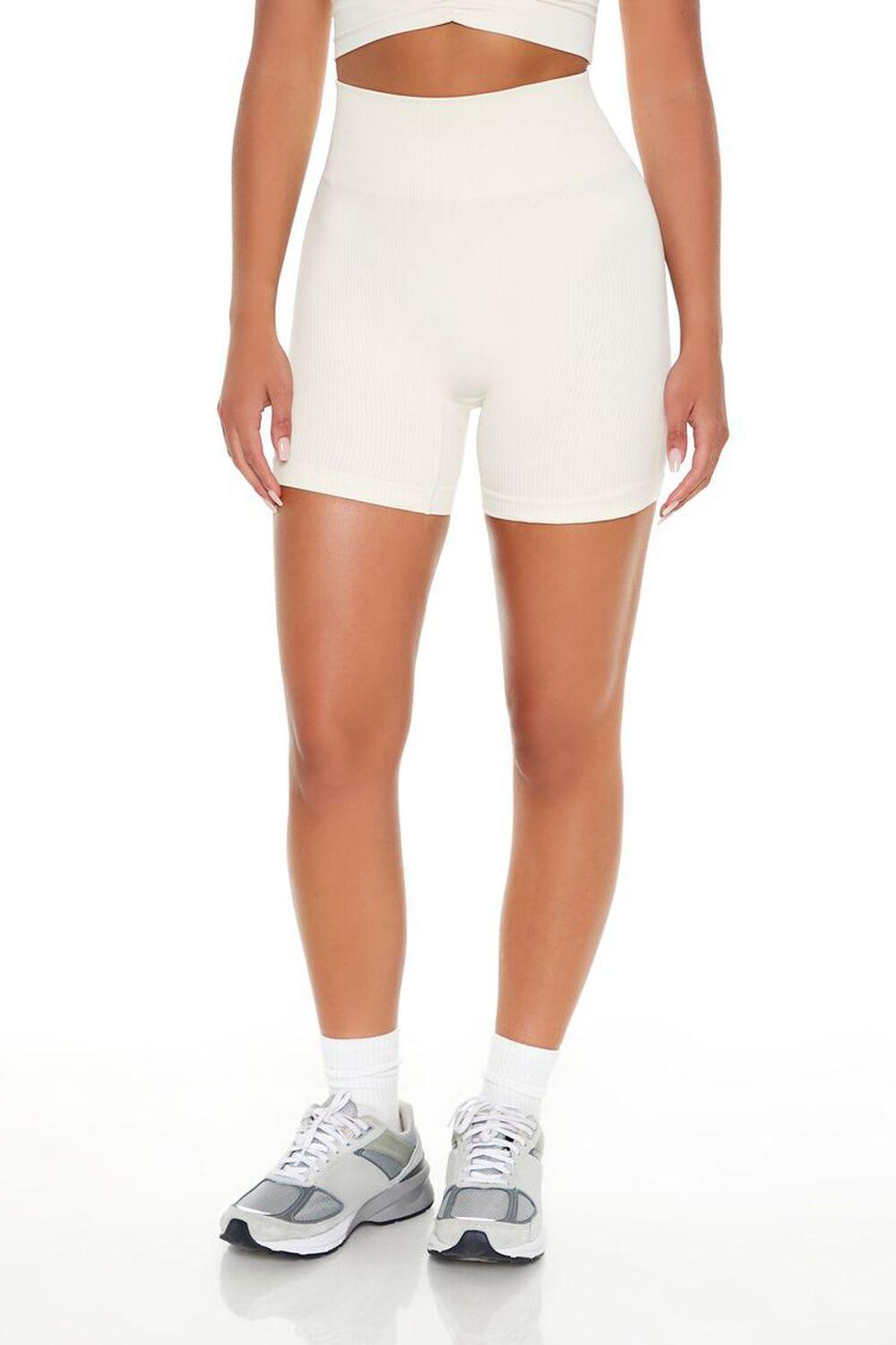 Active Uplift Scrunch Seamless Biker Shorts | Forever 21 Product Image