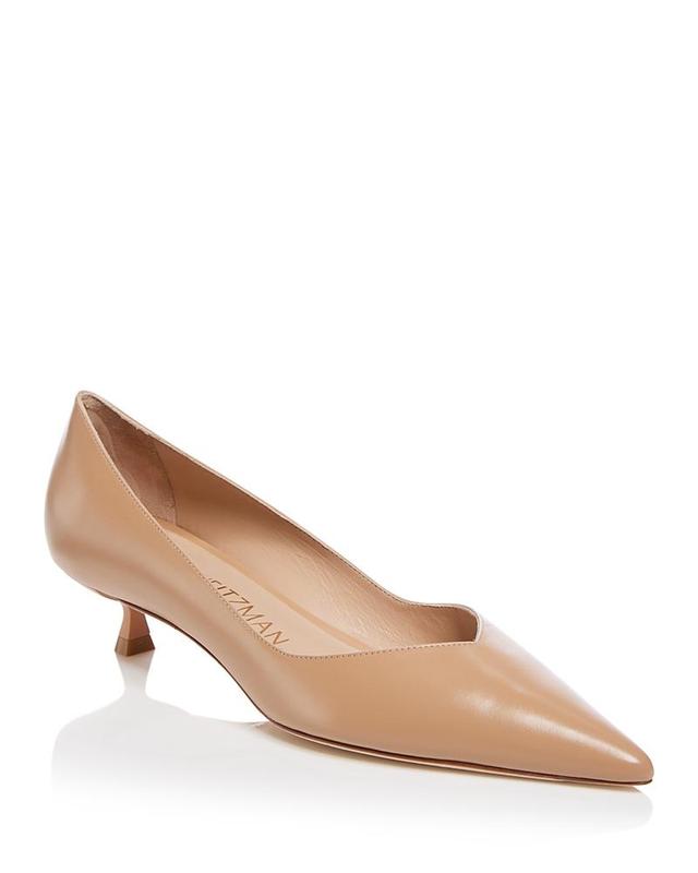 Stuart Weitzman Womens Eva 35 Pointed Toe Pumps Product Image