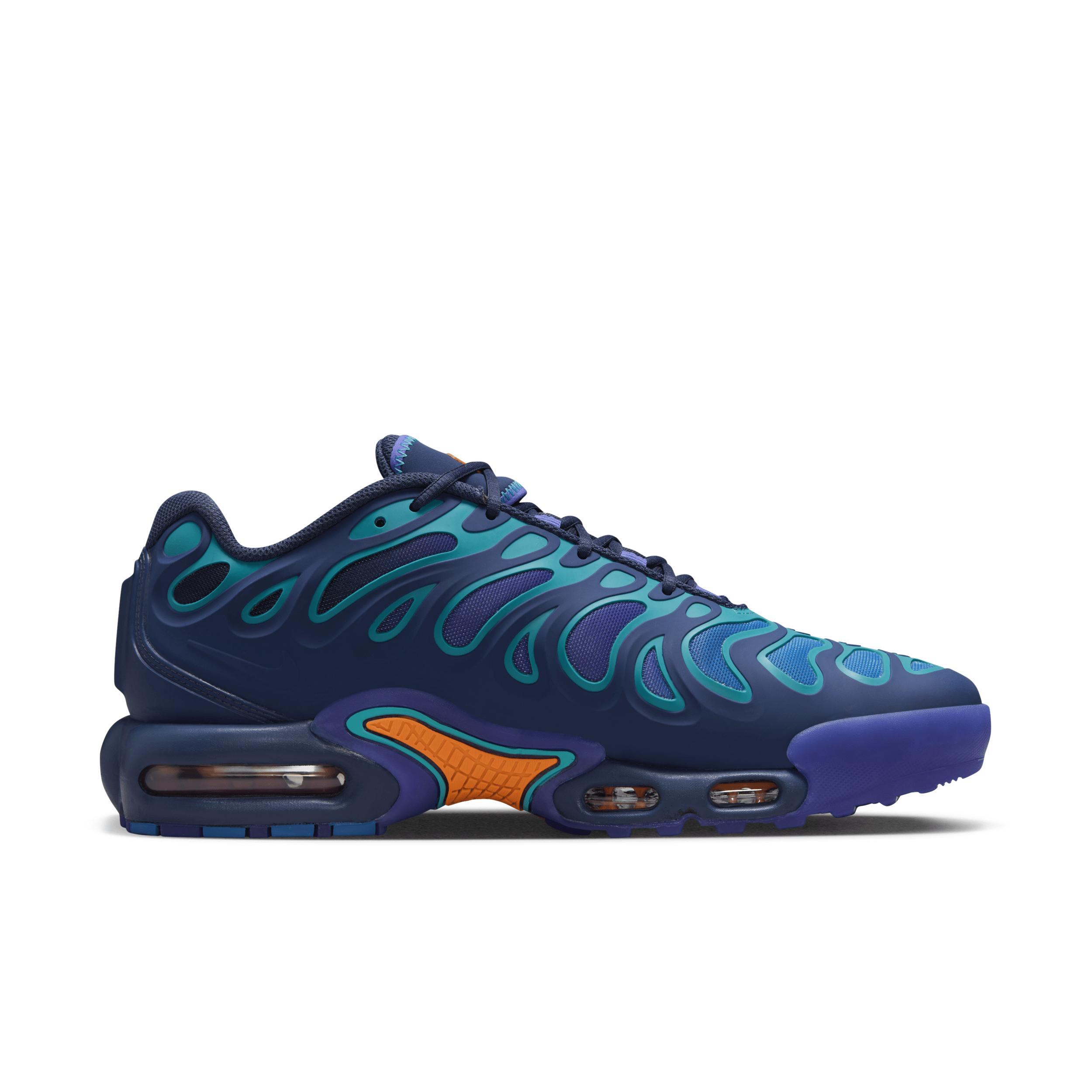 Nike Mens Nike Air Max Plus Drift - Mens Running Shoes Navy/Orange/Navy Product Image