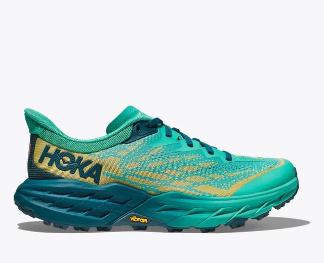 HOKA Womens Speedgoat 5 Shoes in Mercury/Trellis, Size 6 Product Image