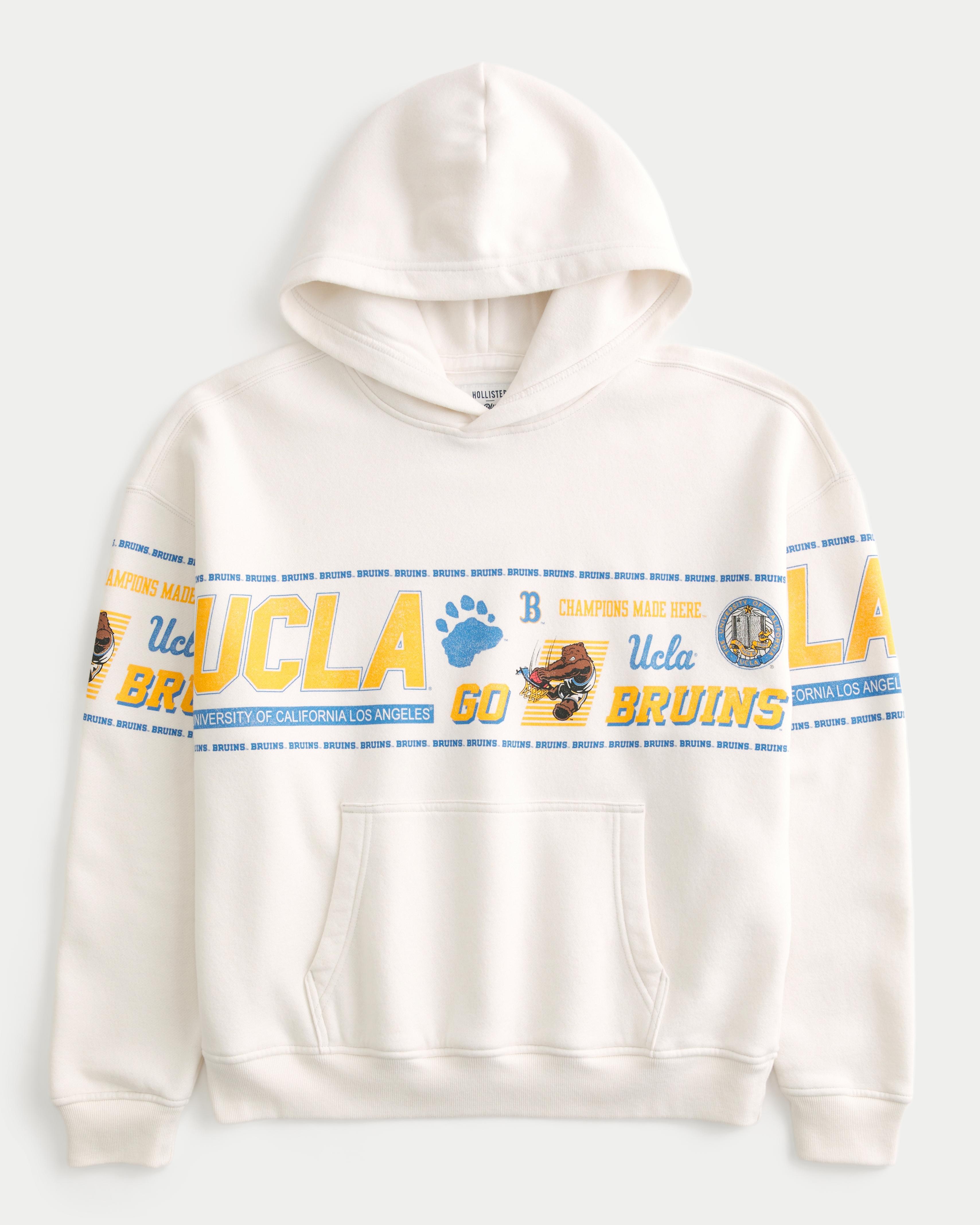 Boxy LSU Tigers Graphic Hoodie Product Image