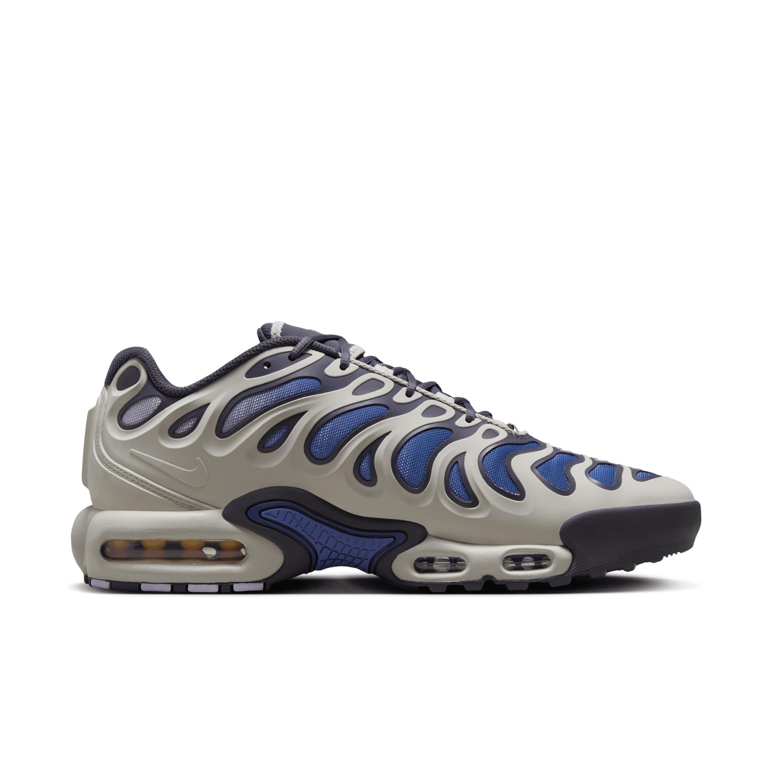 Nike Mens Nike Air Max Plus Drift - Mens Running Shoes Grey/Purple/Grey Product Image