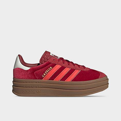 adidas Originals Womens adidas Originals Gazelle Bold - Womens Shoes Red/Ice Product Image