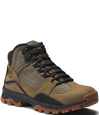 Timberland Mt. Maddsen Mid Lace-Up Hiking Boots Nubuck) Men's Climbing Shoes Product Image