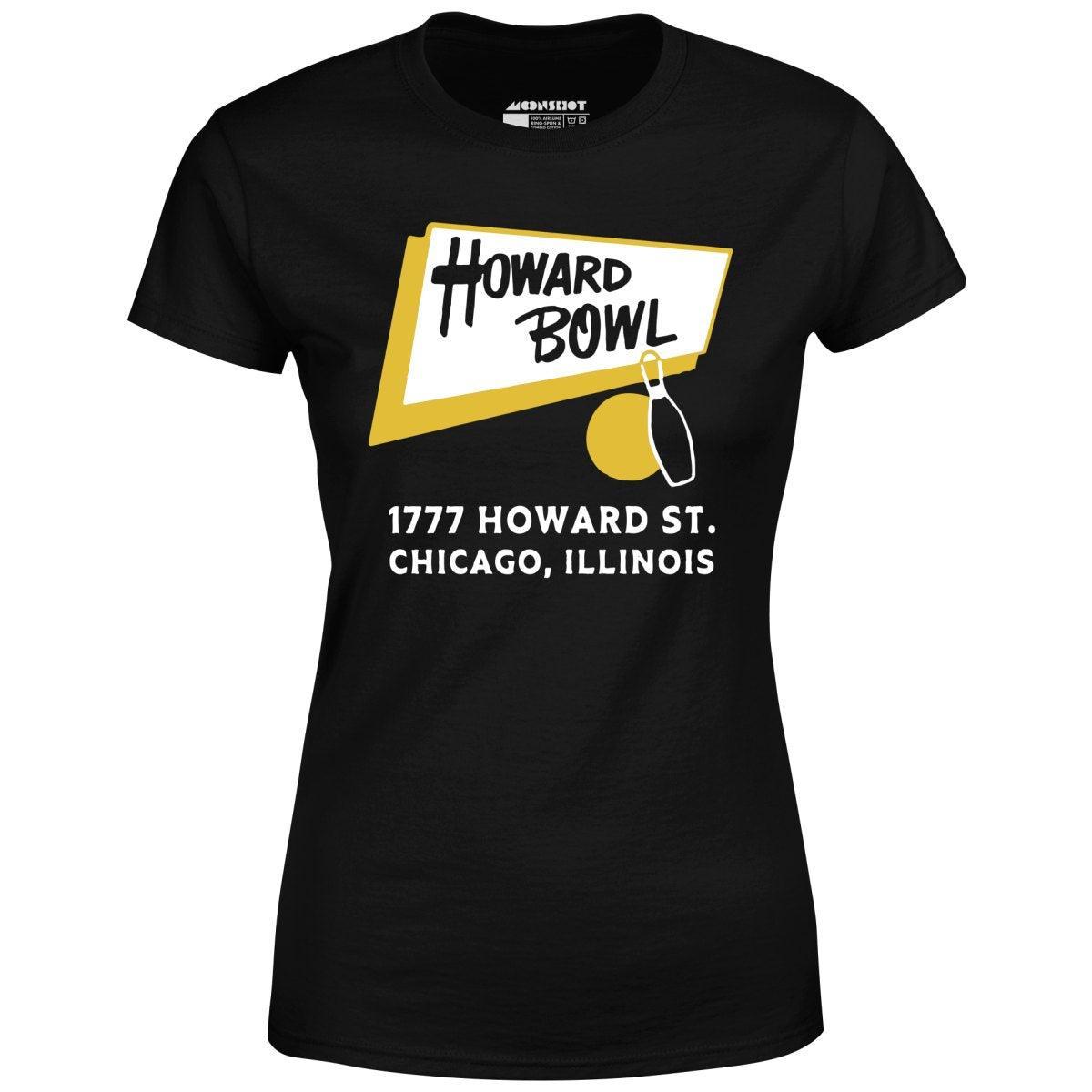 Howard Bowl - Chicago, IL - Vintage Bowling Alley - Women's T-Shirt Female Product Image