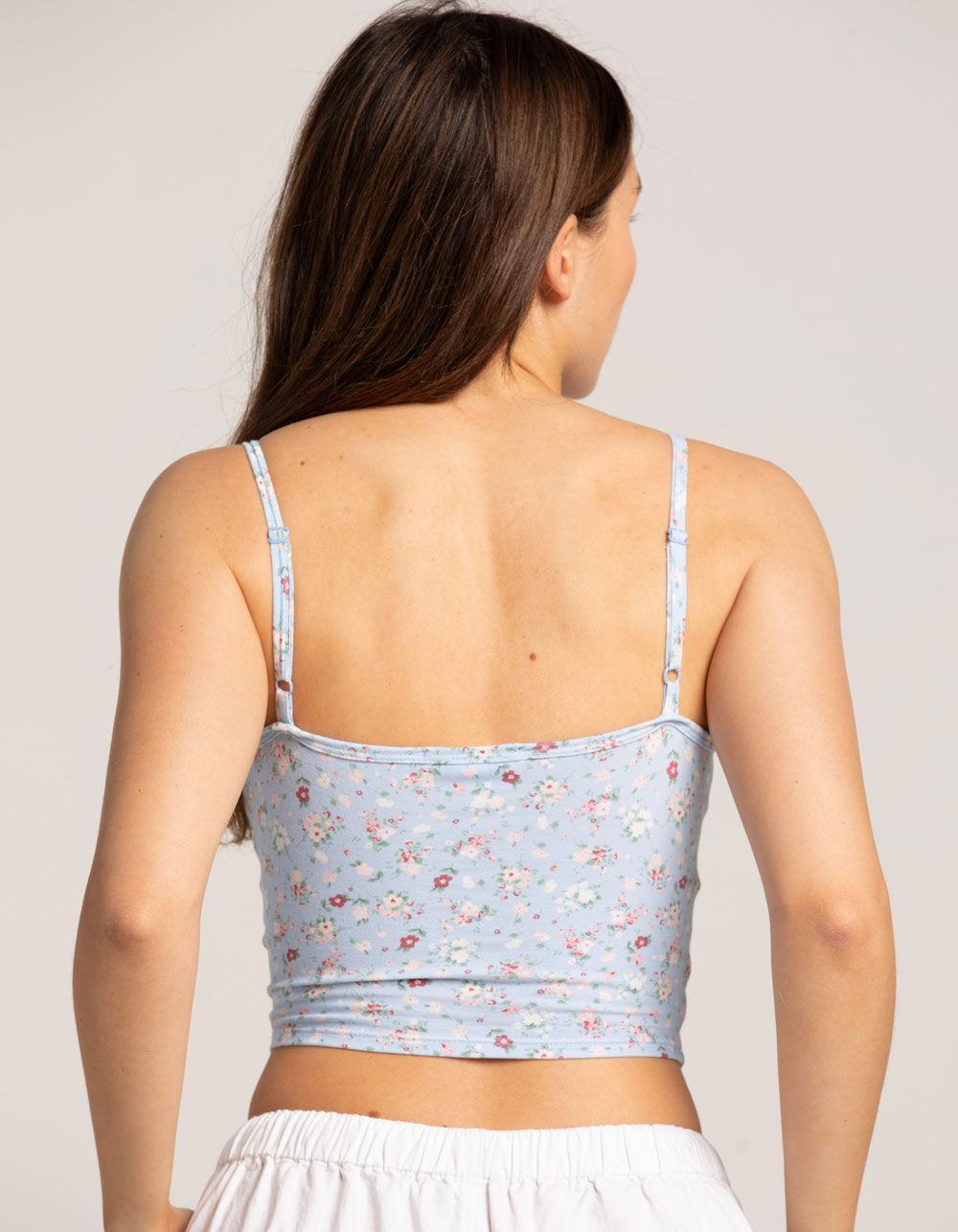 RSQ Womens Print Corset Top Product Image