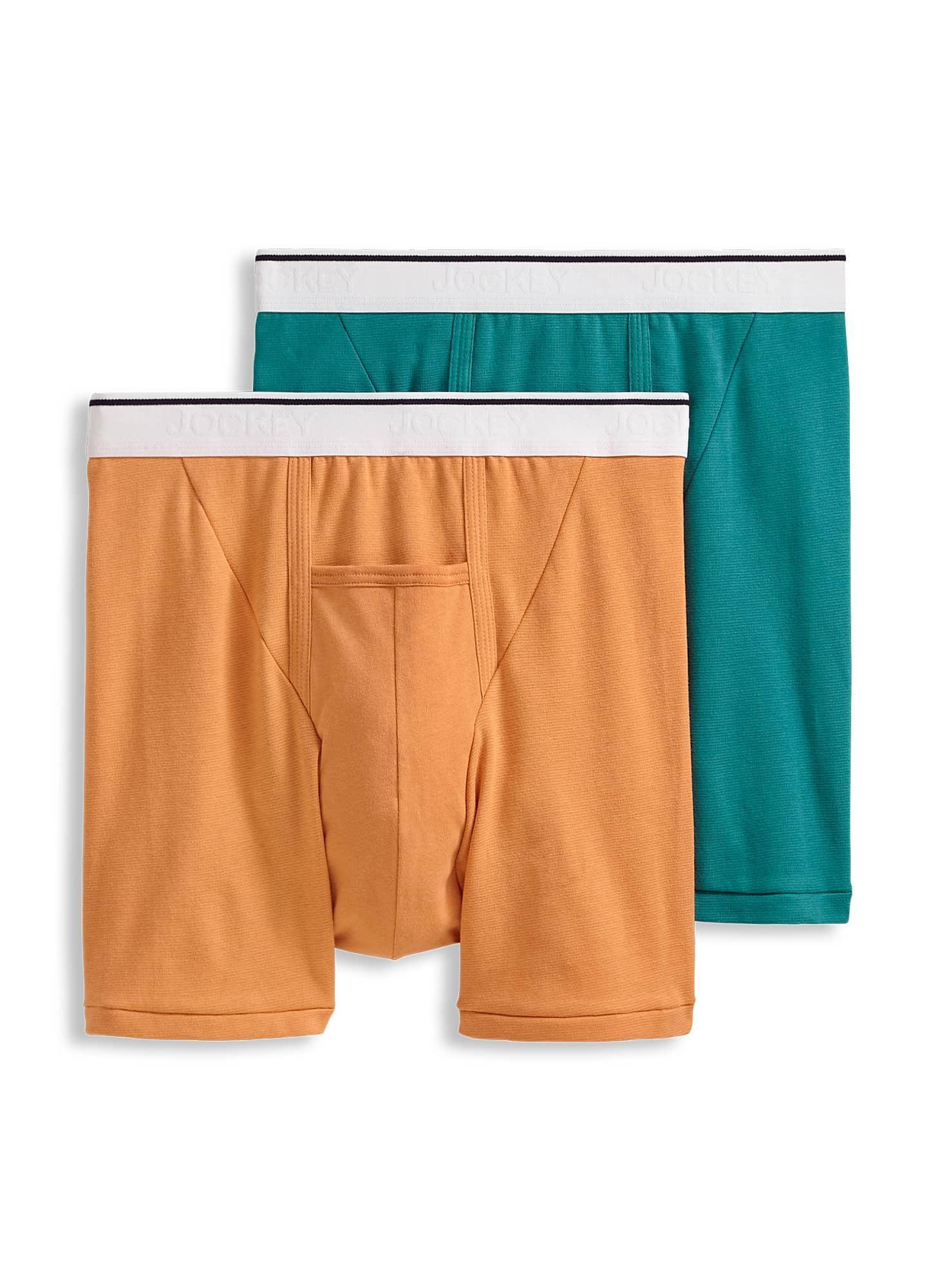 Men's Underwear Big Man Pouch 5 Boxer Brief - 2 Pack, Beach Bonfire/Bayou Product Image