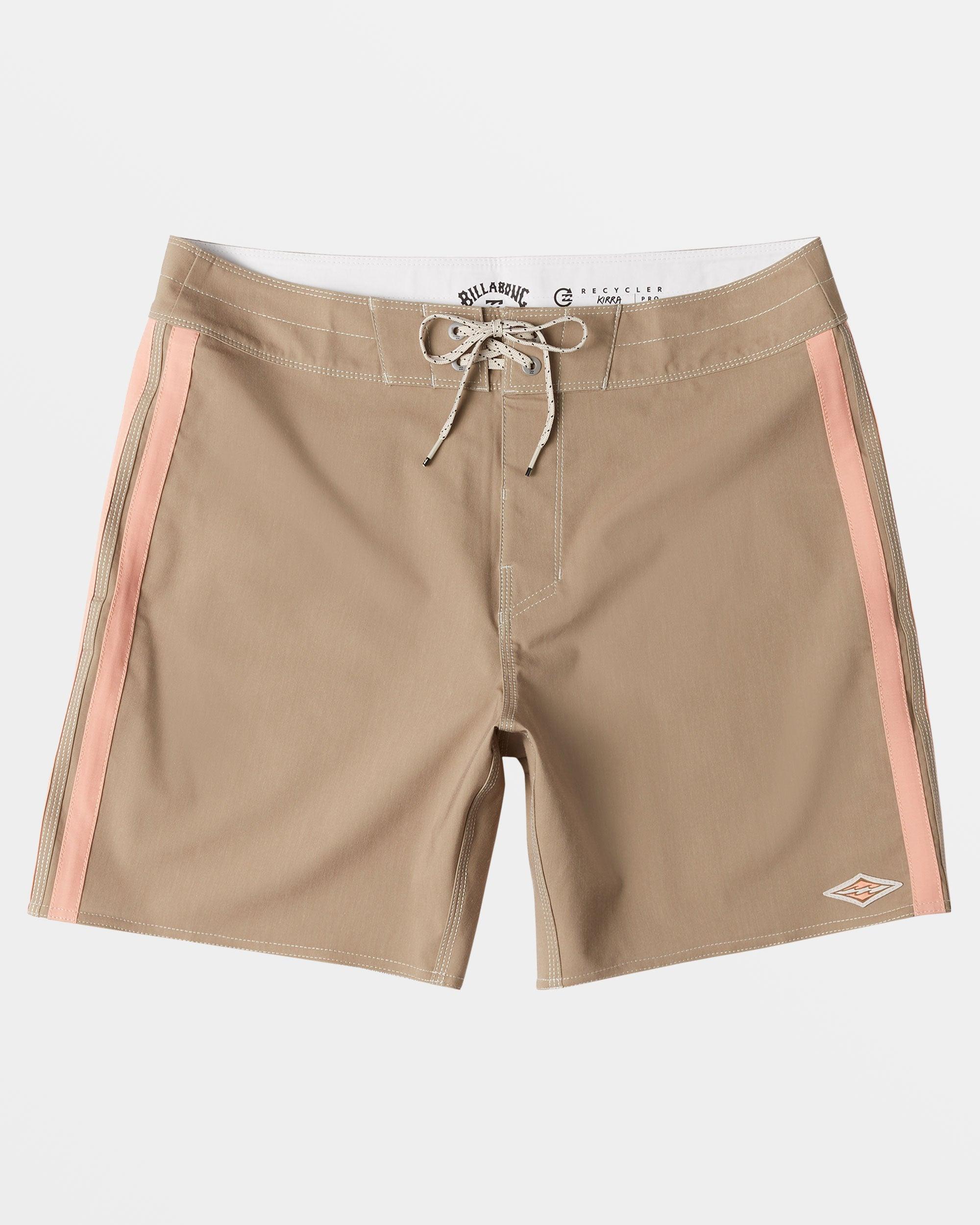 Kirra Pro Performance 17" Boardshorts - Gravel Male Product Image